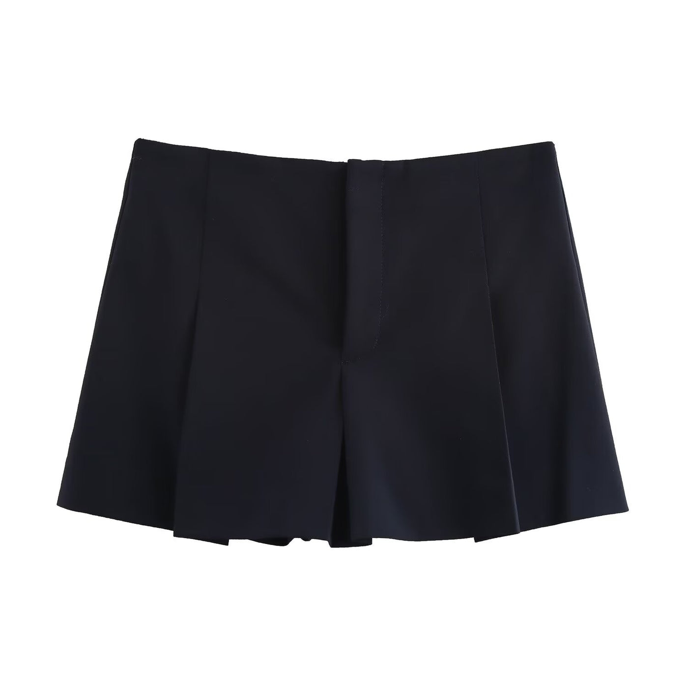 Nancy | A-Line Pleated Tailored Shorts