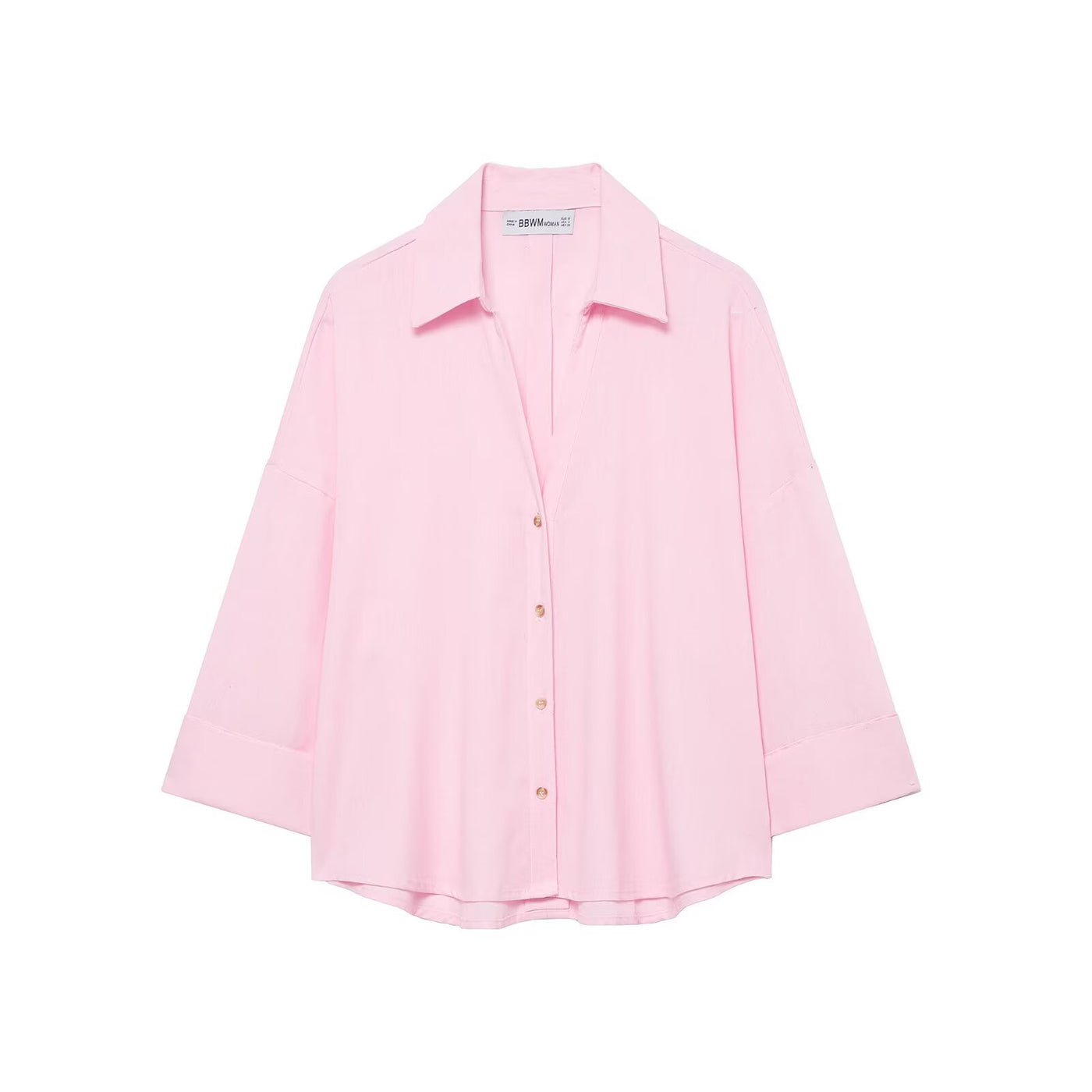 Allegra | Relaxed V-Neck Linen Shirt