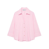 Allegra | Relaxed V-Neck Linen Shirt