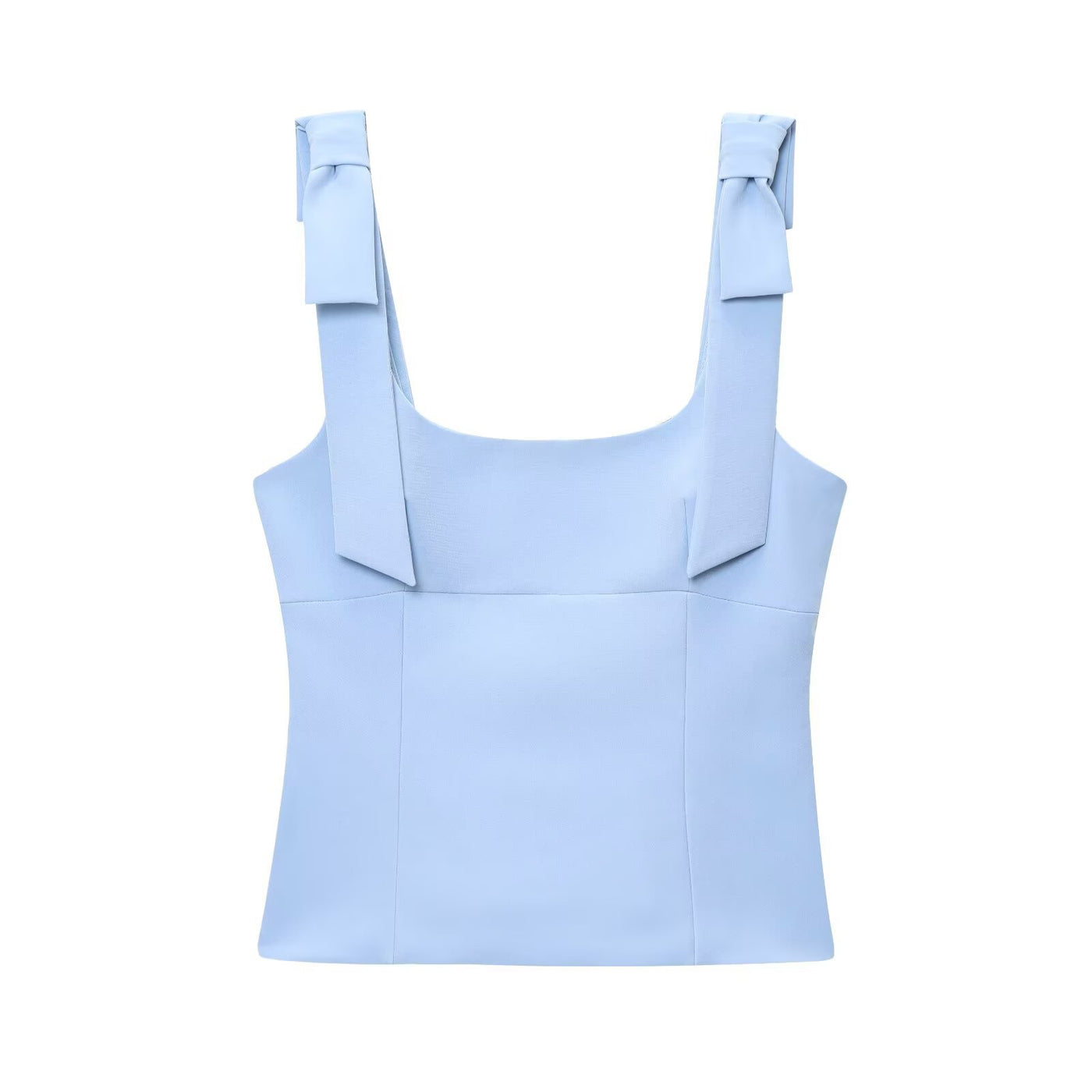 Julia | Bow-Strap Square Neck Top