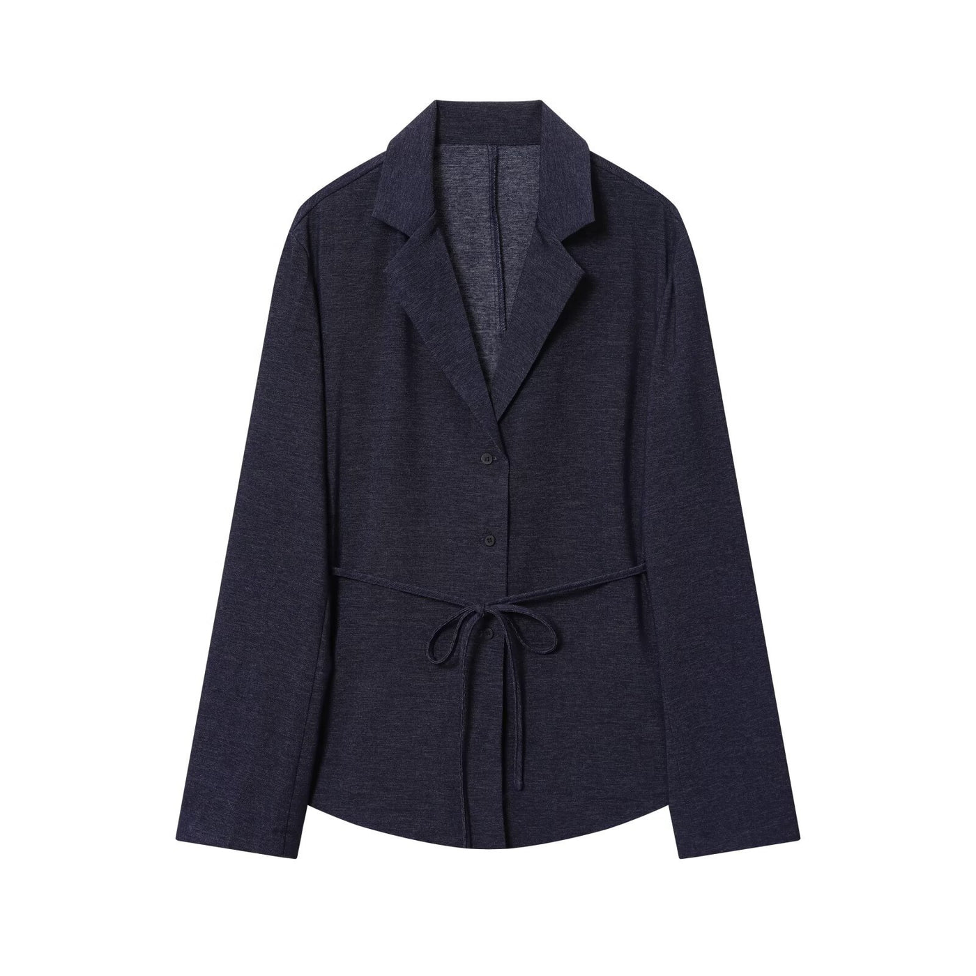 Josephine | Tailored Belted Jersey Blazer