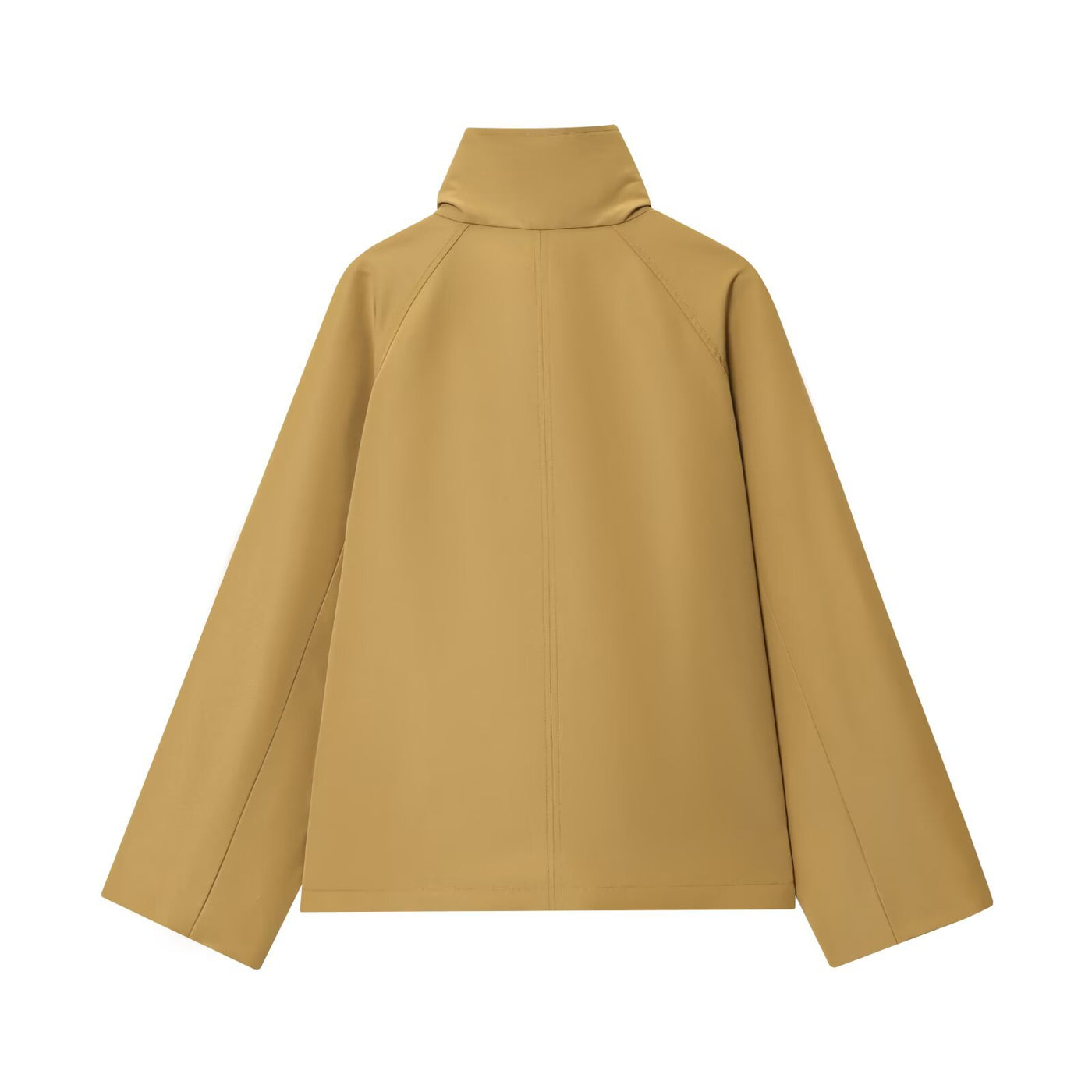 Aimee | Camel Cropped Trench Coat