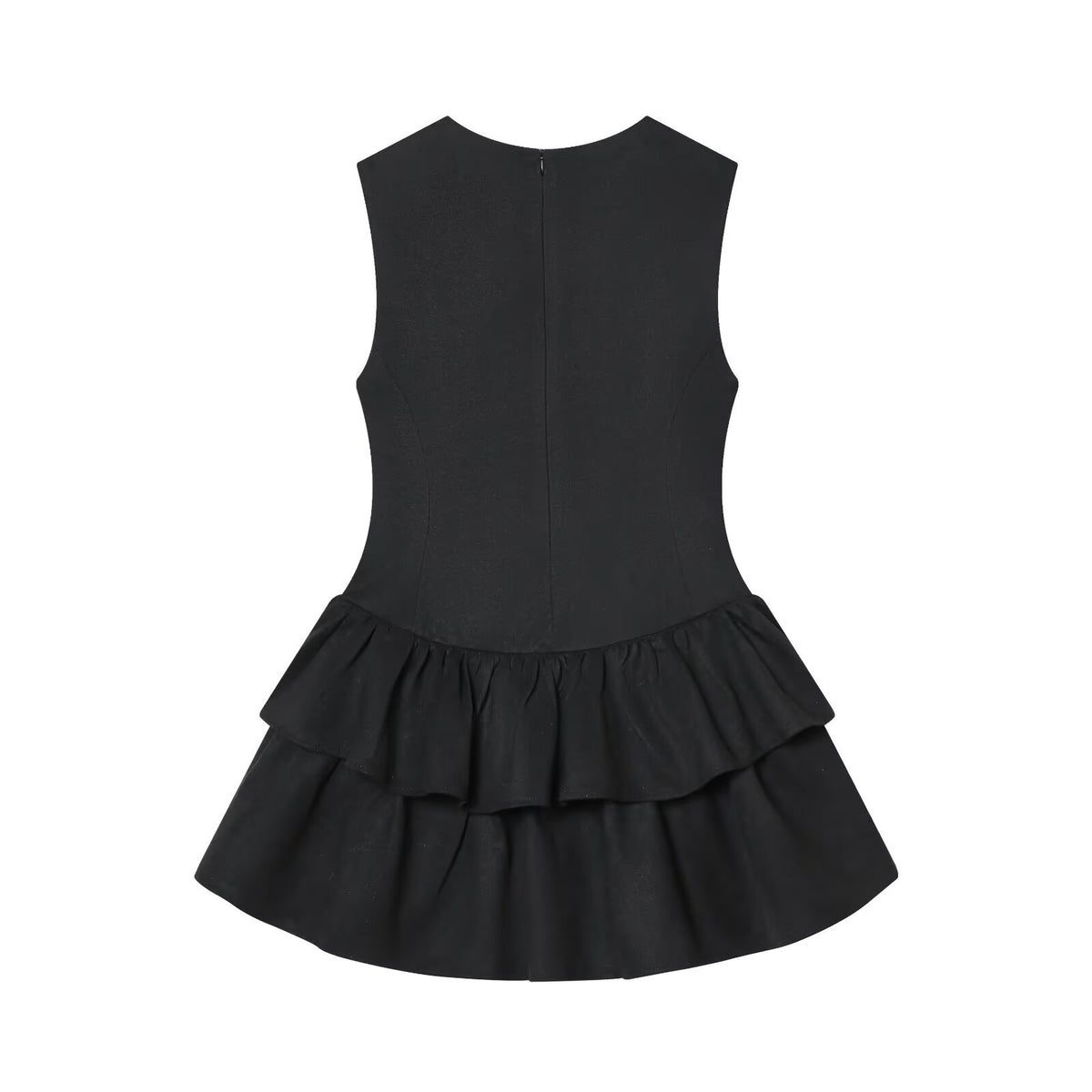 Georgia | Tiered Ruffle Sleeveless Mini Dress