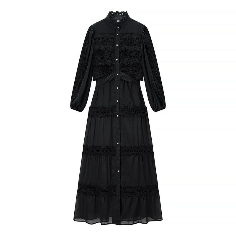 Cara | tiered maxi dress