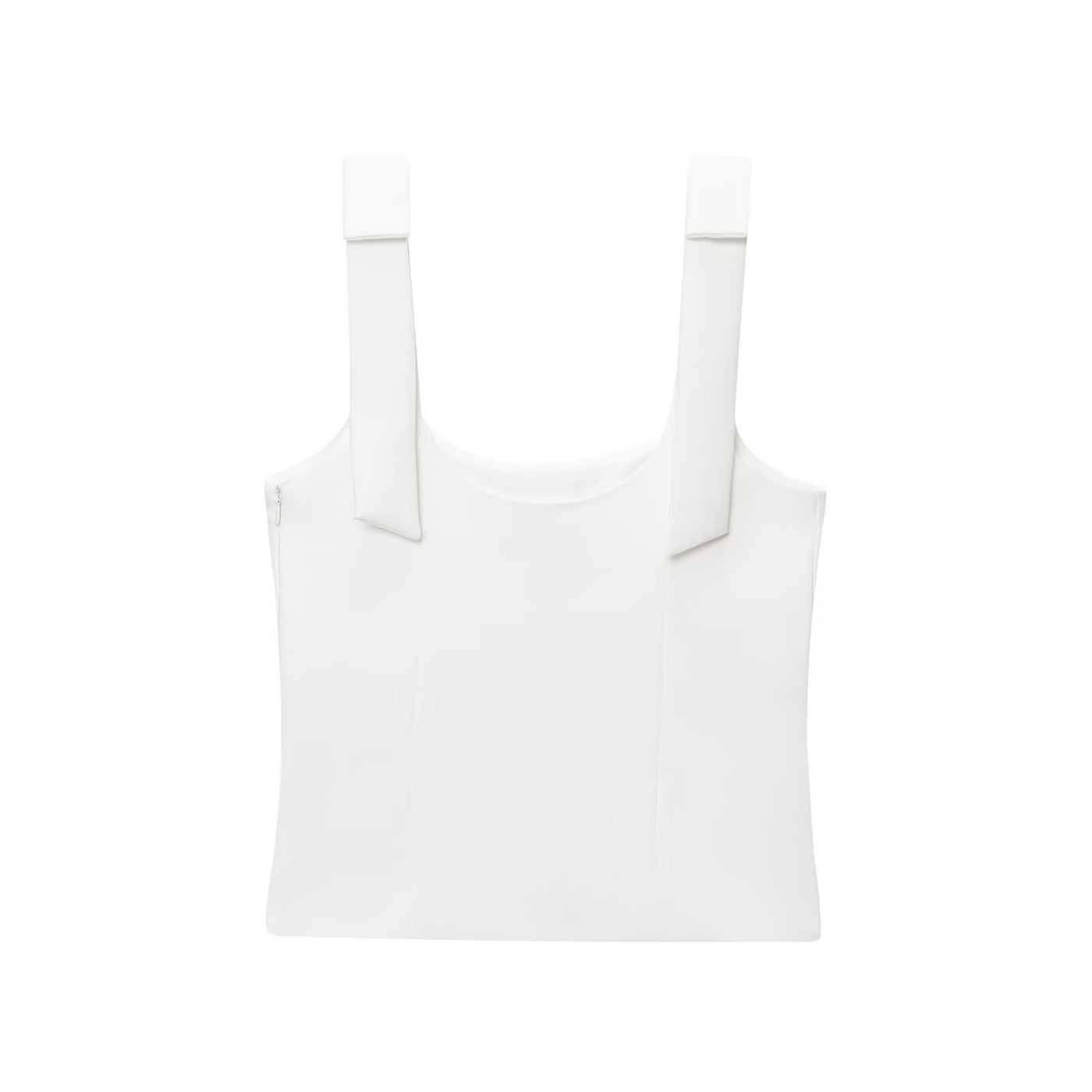 Julia | Bow-Strap Square Neck Top