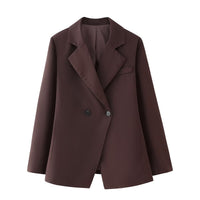 Mia | Oversized Double Breasted Suiting Blazer