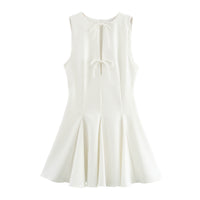 Lois | Flared Sleeveless Mini Dress