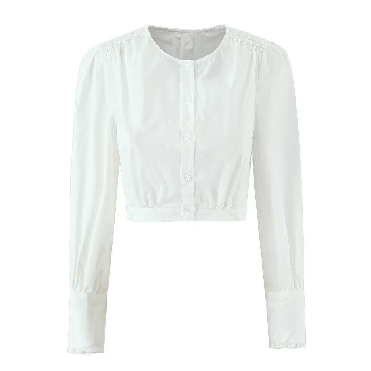 Juno | Cropped Puff Sleeve Top