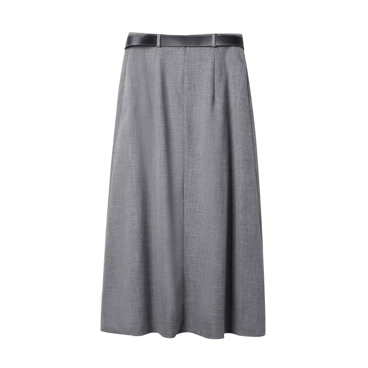 Mabel | High Waist Pleated Midi Skirt