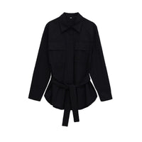 Arabella | Belted Longline Shirt