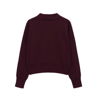 Penelope | Pocket Detail Cropped Knit Polo Top