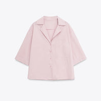 Sophia | Soft Cotton Relaxed Wide Leg Co-ord Set