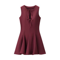 Mollie | Cut Out Pleated Mini Dress