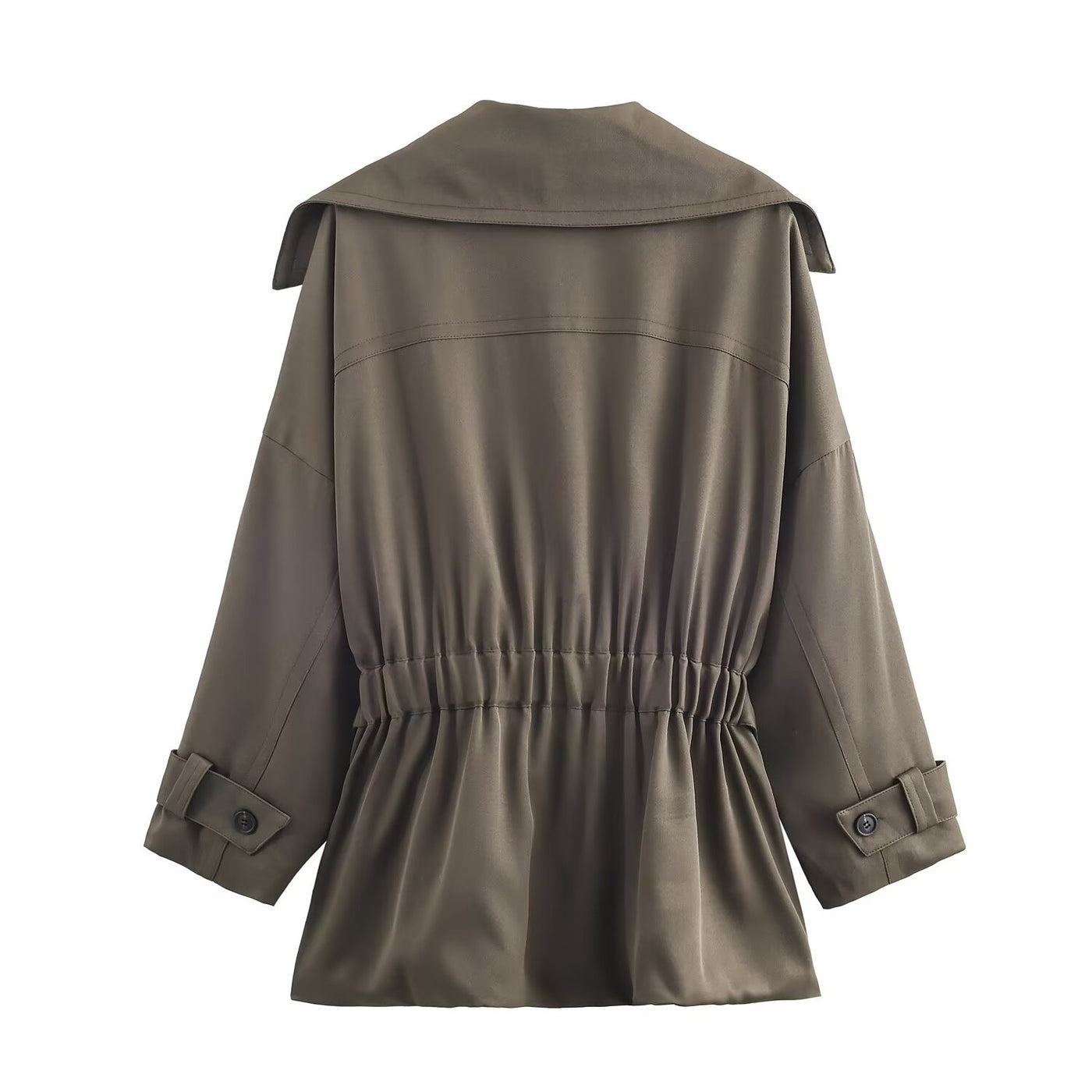 Beatrice | Wrap Jacket Wide Leg Trench-Style Co-ord Set