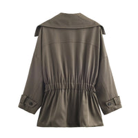 Beatrice | Wrap Jacket Wide Leg Trench-Style Co-ord Set