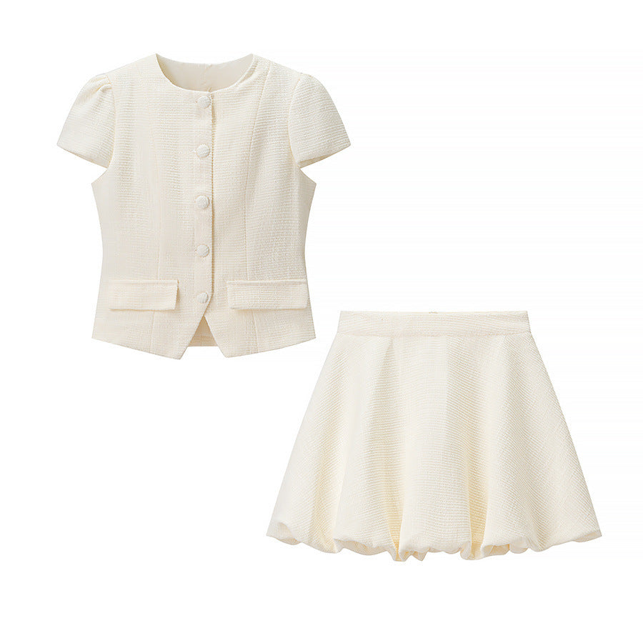 Kate | Elegant Buttoned High Tea Set