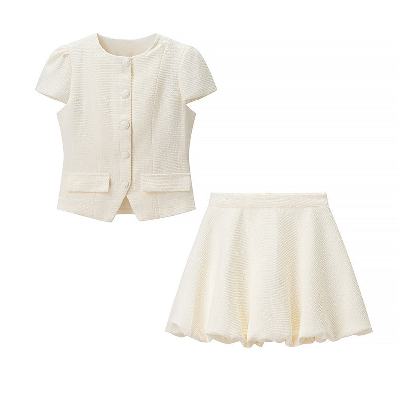 Kate | Elegant Buttoned High Tea Set