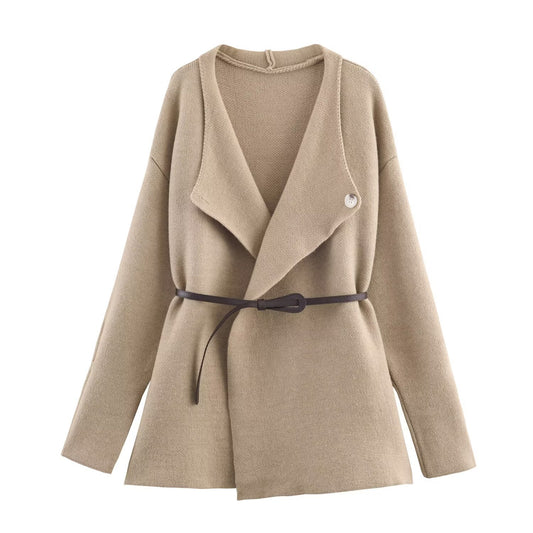 Florence | Beige Knitted Co-ord Set