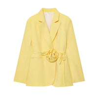Georgia | Tailored Belted Summer Blazer