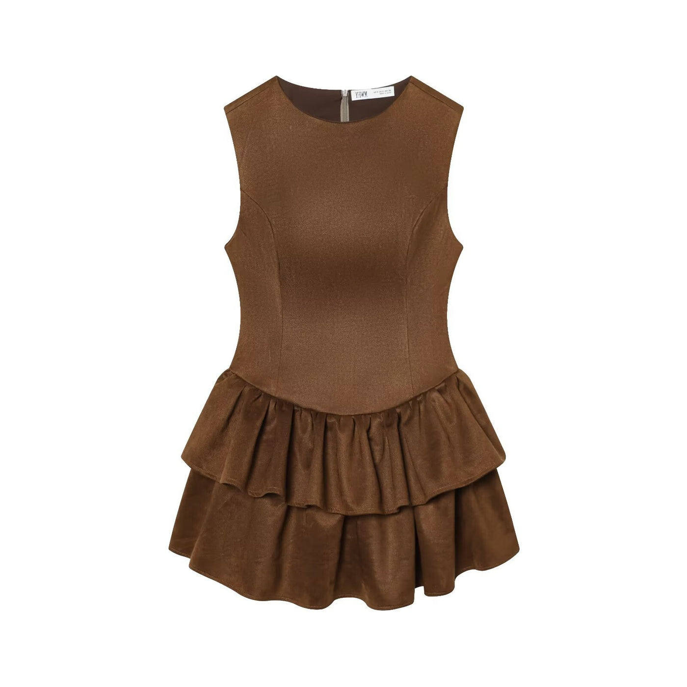 Georgia | Tiered Ruffle Sleeveless Mini Dress