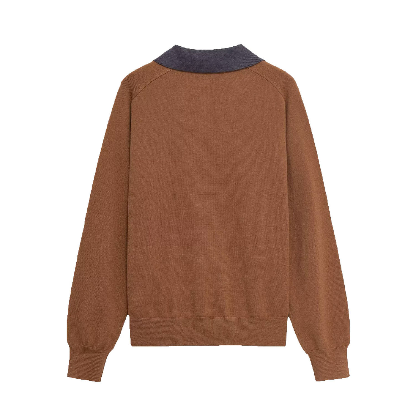 Nora | Argyle Knit Polo Top