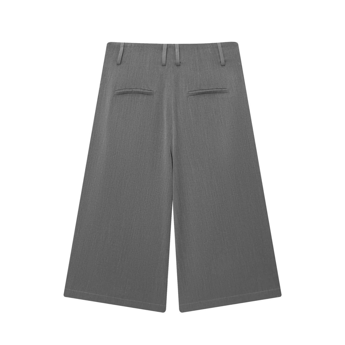 Rose | High-Waist Wide Leg Cropped Tailored Trousers