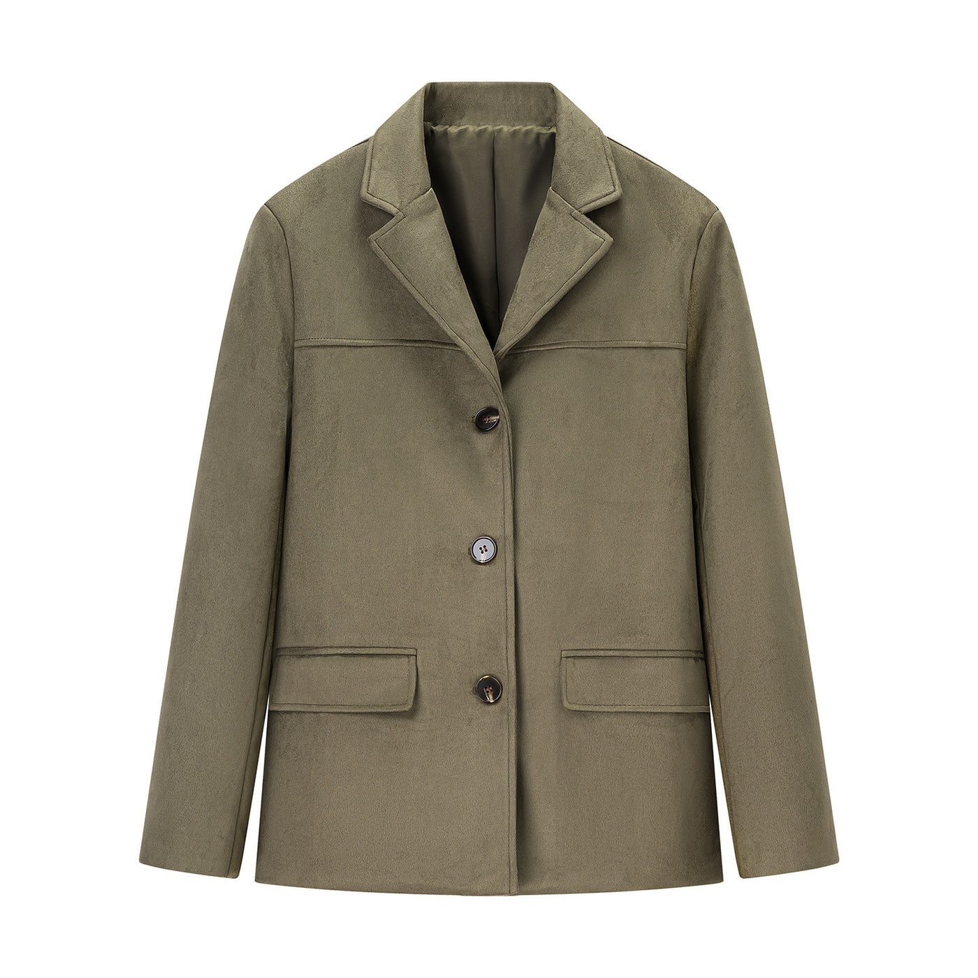 Harriet | Relaxed Soft-Touch Suede Jacket