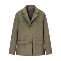 Harriet | Relaxed Soft-Touch Suede Jacket