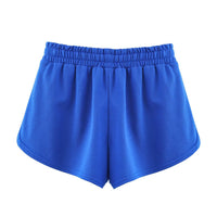 Hannah | Embroidered Detail Drawstring Brushed Terry Shorts