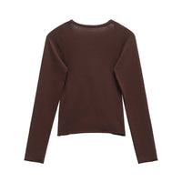 Annabelle | Deep V-Neck O-Ring Ruched Crop Top