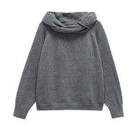 Alicia | Relaxed Cowl Neck Knit Top