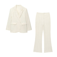 Iris | Double Breasted Blazer Suit Matching Set