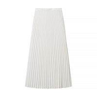 Amelia | Woven Top Pleated Maxi Skirt Matching Set