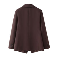 Mia | Oversized Double Breasted Suiting Blazer