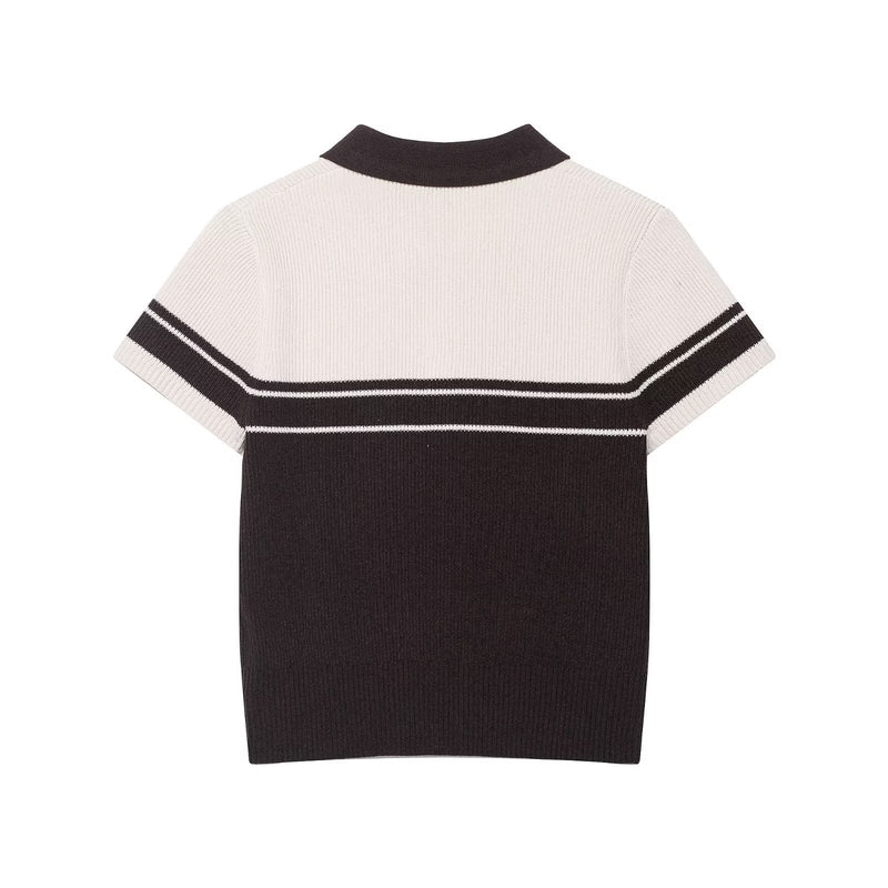 Nina | knit crop top