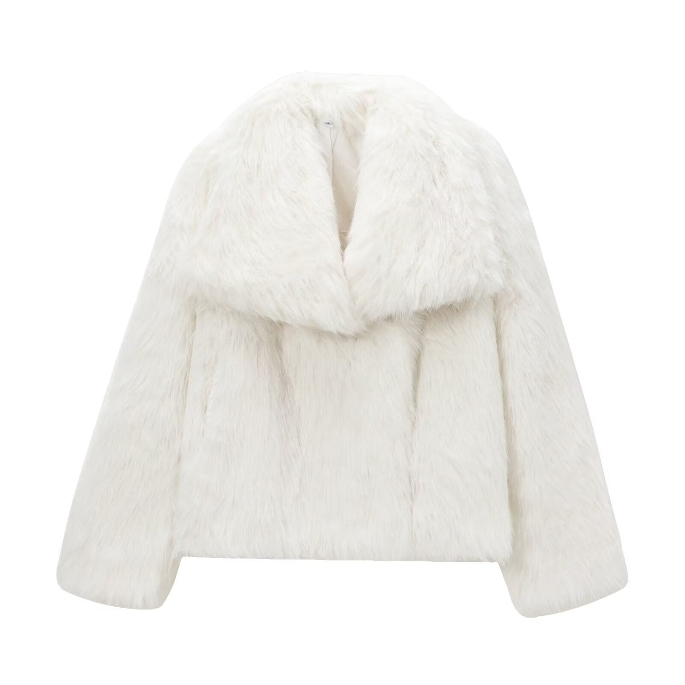 Connie | Cropped Faux Fur Jacket