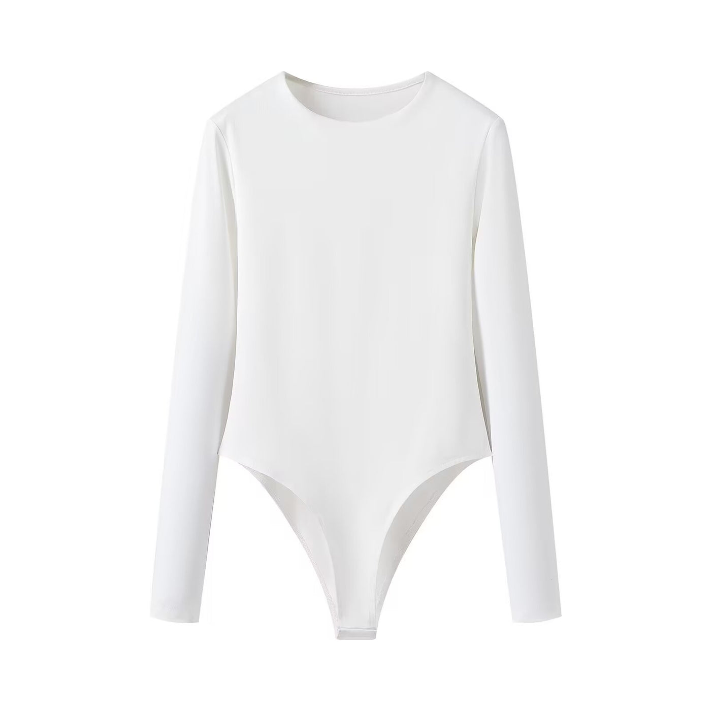 Romy | Long Sleeve Bodysuit Knit Top in Black & White