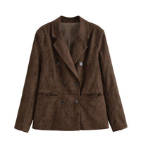 Myla | Tailored Brushed Fabric Blazer