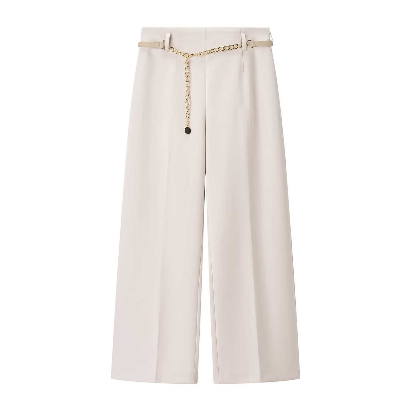 Connie | Gold Button Wide Leg Co-ord Set