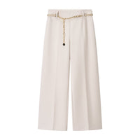 Connie | Gold Button Wide Leg Co-ord Set