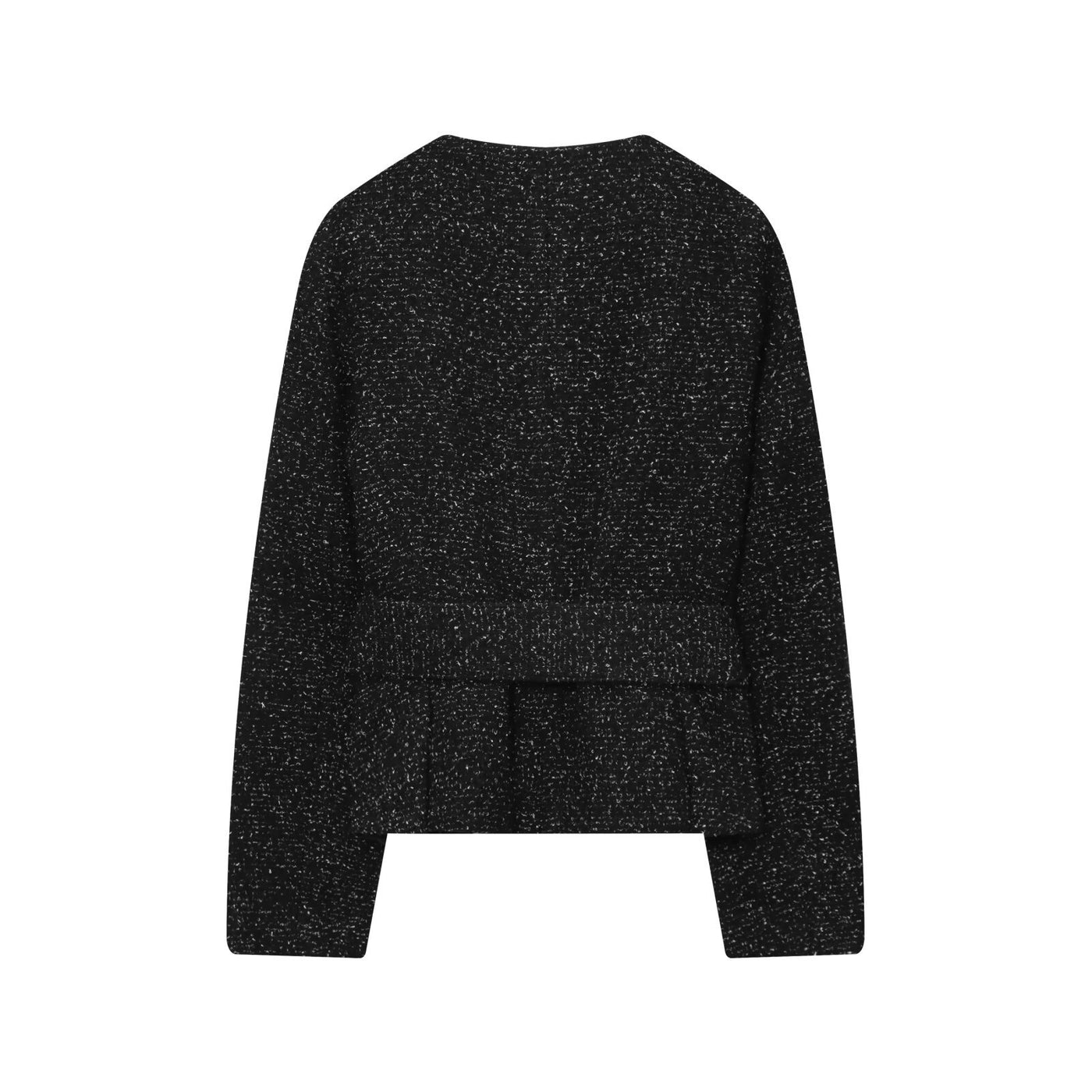Bonnie | Textured Knit Jacket Mini Skirt Co-ord Set