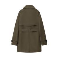 Emilia | Cropped Belted Trench Coat