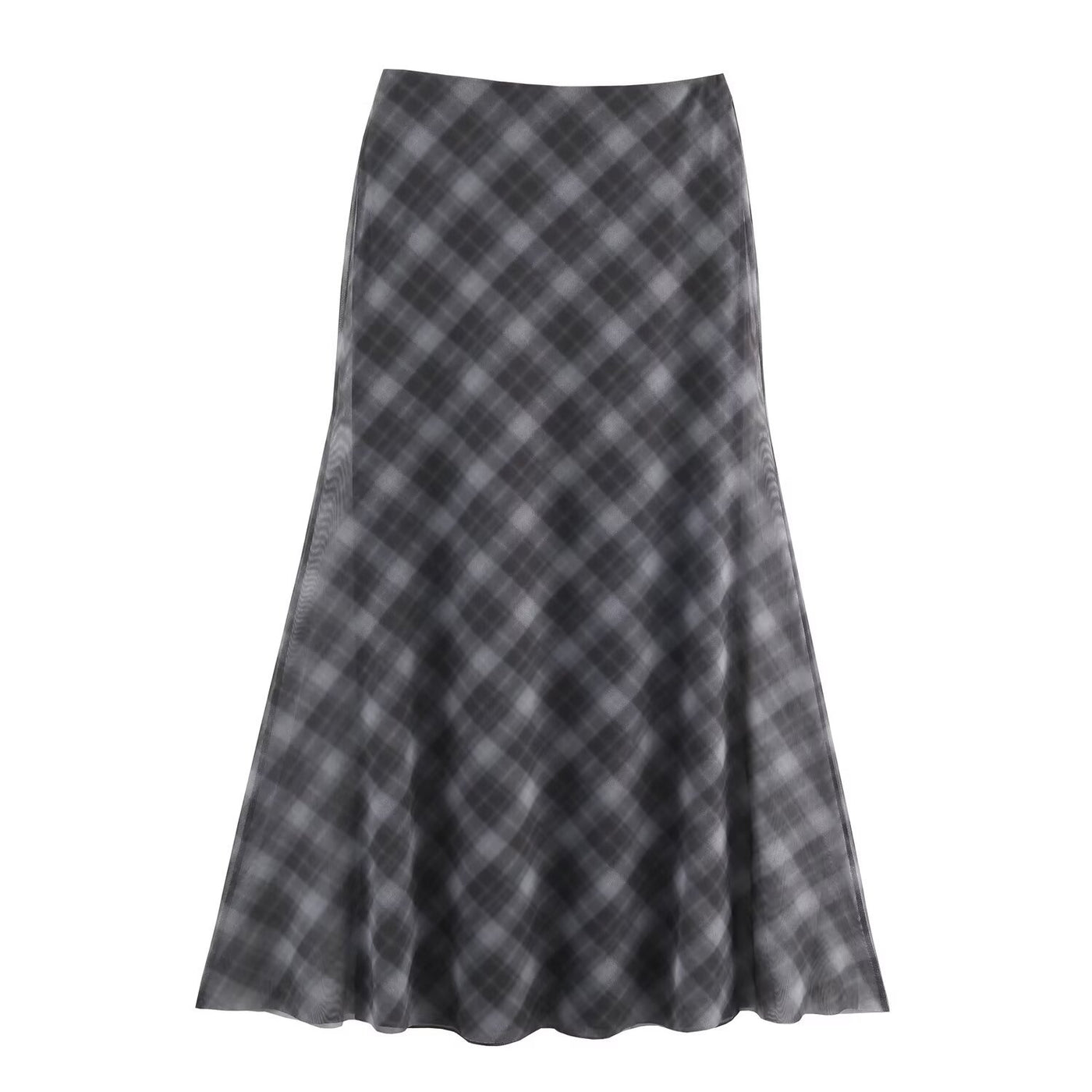 Emily | Sheer Plaid Body-Skimming Co-ord Matching Set