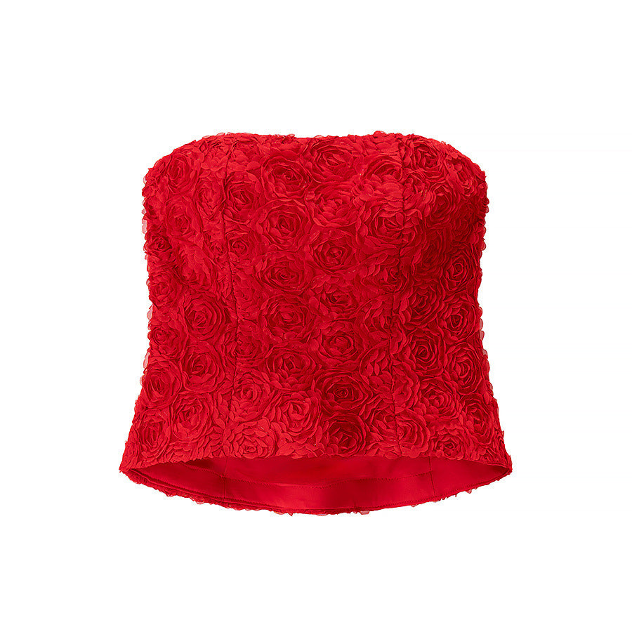 Scarlett | Floral Bandeau & Wide Leg Co-ord