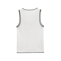 Naomi | Contrast Trim Ribbed Tank Top