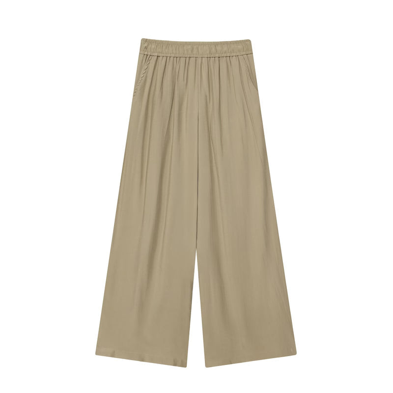 Rebecca | linen wide leg pants
