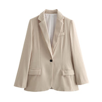 Emmeline | Relaxed Double Breasted Summer Blazer