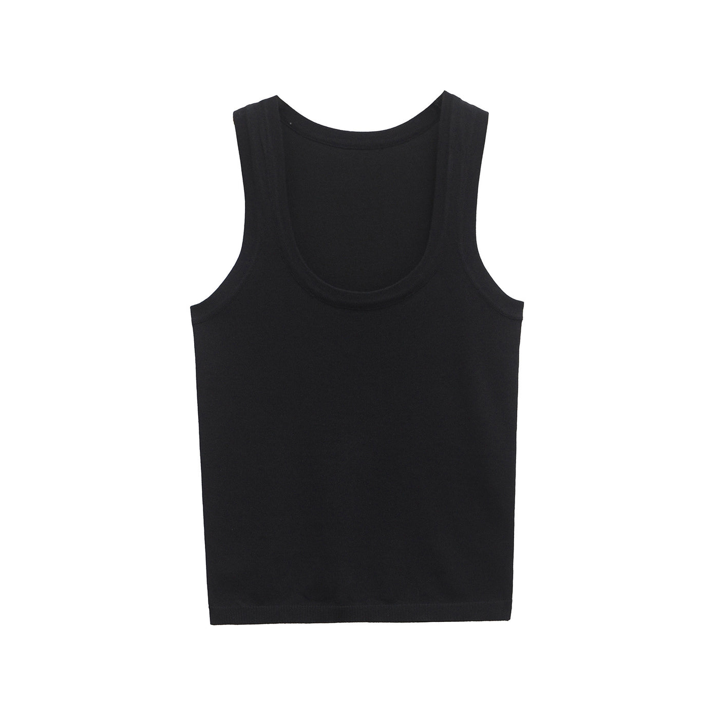 Rosa | Ribbed Knit Scoop Neck Tank Top