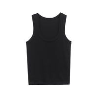 Rosa | Ribbed Knit Scoop Neck Tank Top