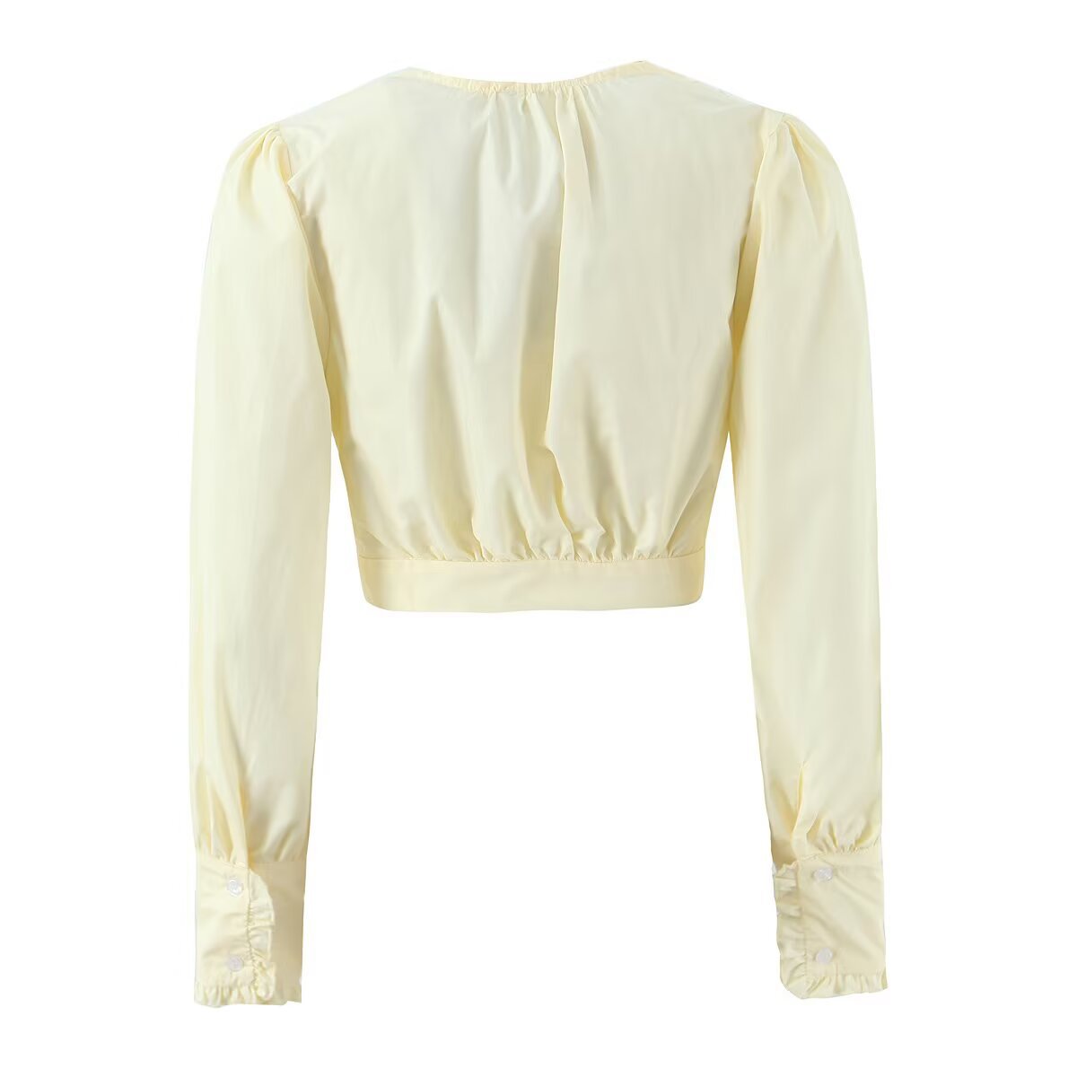 Juno | Cropped Puff Sleeve Top